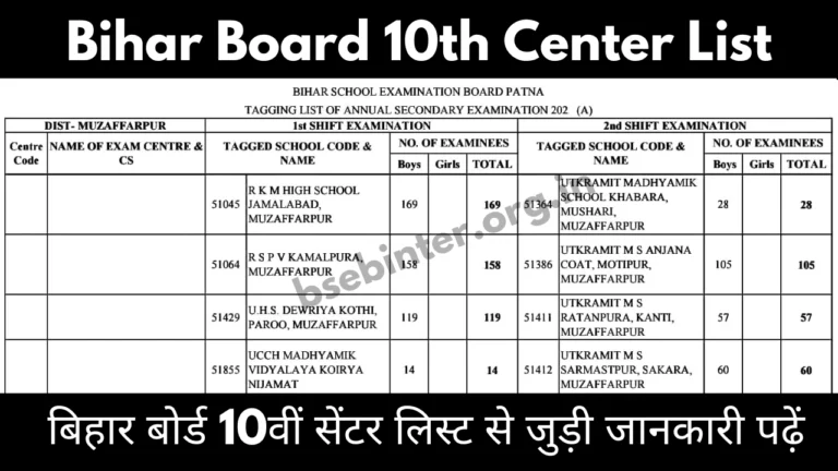 Bihar-Board-10th-Exam-Centre-List-2026
